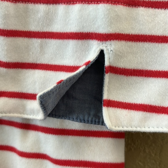 NAUTICA Striped, Three Quarters Sleeve Top, Excellent Condition! Sz XL, Cute! - Picture 4 of 4